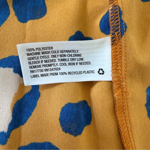 3.1 PHILLIP LIM Target Orange and Blue Leopard Print Patterned Blazer Sz XL NWOT - Picture 8 of 16